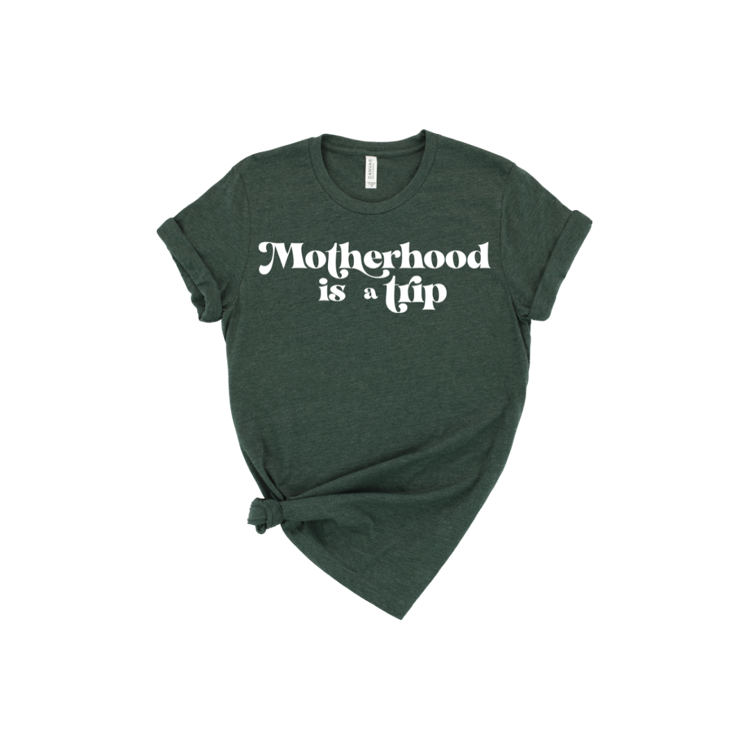 'Motherhood is a Trip' T-shirt